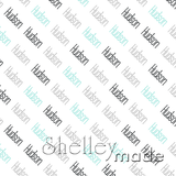 Hudson - Diagonal Design - Slender Small