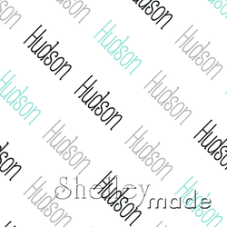 Hudson - Diagonal Design - Slender