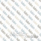 Hudson - Diagonal Design - Slender Small