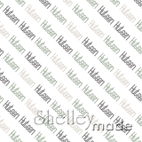 Hutsen - Diagonal Design - Slender Small