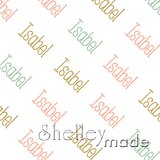 Isabel - Diagonal Design - Slender