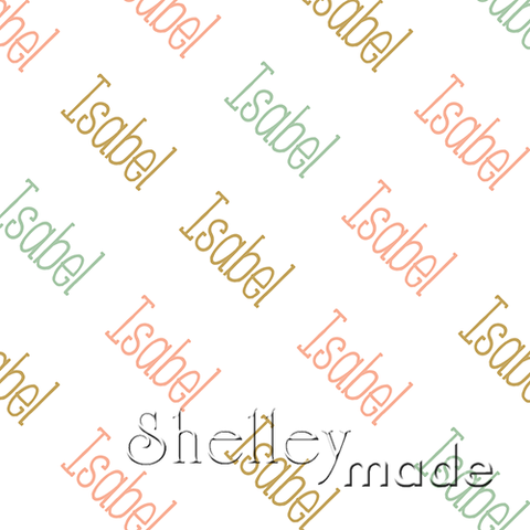 Isabel - Diagonal Design - Slender