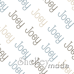 Joey - Diagonal Design - Slender