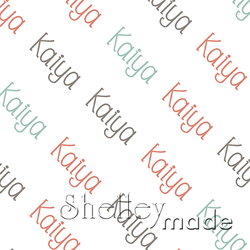 Kaiya - Diagonal Design - Slender