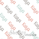 Kaiya - Diagonal Design - Slender