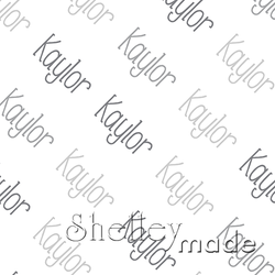 Kaylor - Diagonal Design - Slender