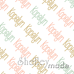 Kopelyn - Diagonal Design - Slender