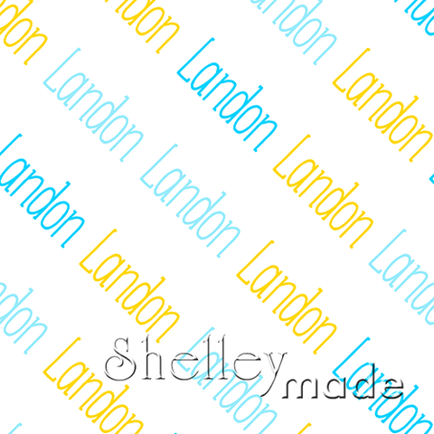 Landon - Diagonal Design - Slender