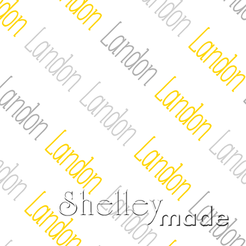 Landon - Diagonal Design - Slender