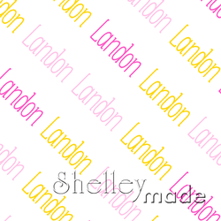 Landon - Diagonal Design - Slender
