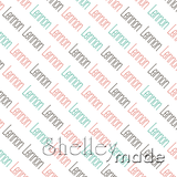 Lennon - Diagonal Design - Slender Small