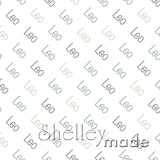 Leo - Diagonal Design - Slender Small