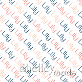 Lily - Diagonal Design - Slender Small
