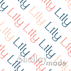 Lily - Diagonal Design - Slender