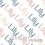 Lily - Diagonal Design - Slender