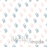 Lily - Diagonal Design - Slender Small