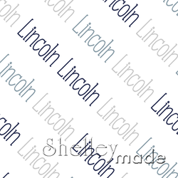 Lincoln - Diagonal Design - Slender