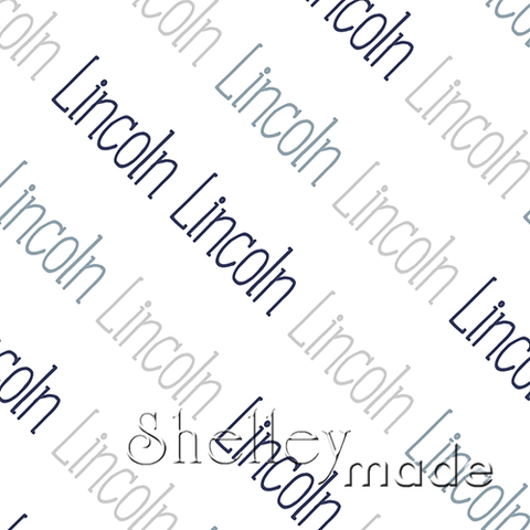 Lincoln - Diagonal Design - Slender