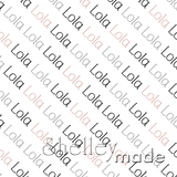 Lola - Diagonal Design - Slender Small