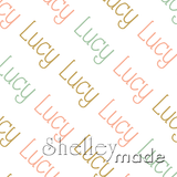 Lucy - Diagonal Design - Slender