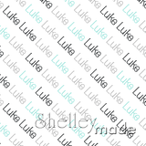 Luke - Diagonal Design - Slender Small