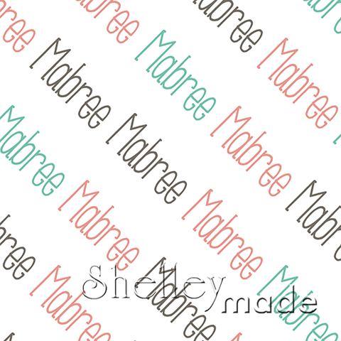 Mabree - Diagonal Design - Slender