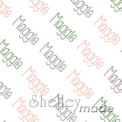 Maggie - Diagonal Design - Slender