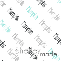 Memphis - Diagonal Design - Slender