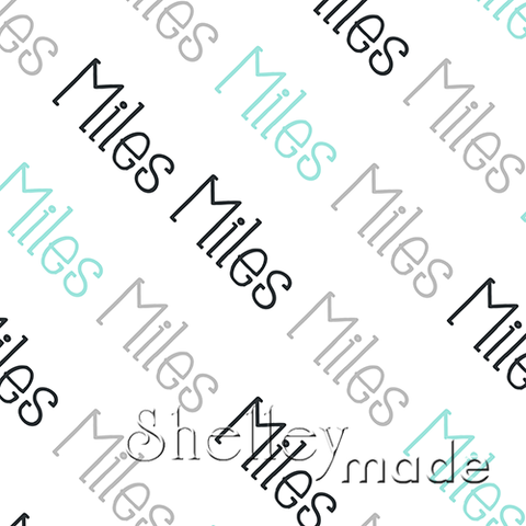 Miles - Diagonal Design - Slender
