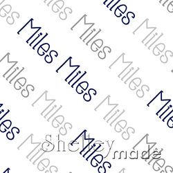 Miles - Diagonal Design - Slender