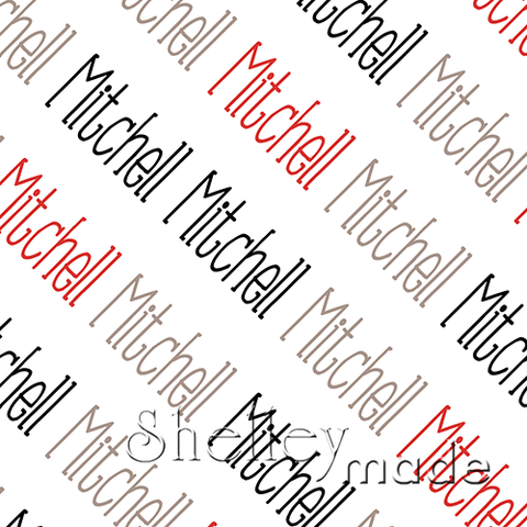 Mitchell - Diagonal Design - Slender