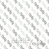 Monty - Diagonal Design - Slender Small