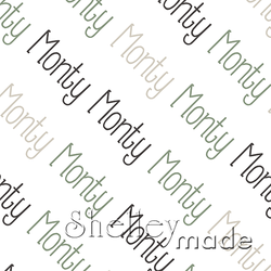 Monty - Diagonal Design - Slender