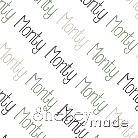 Monty - Diagonal Design - Slender