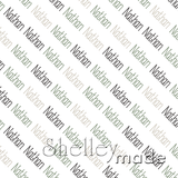 Nathan - Diagonal Design - Slender Small