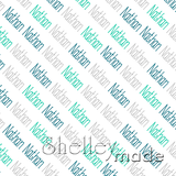 Nathan - Diagonal Design - Slender Small
