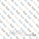 Noah - Diagonal Design - Slender Small