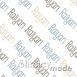 Raiyan - Diagonal Design - Slender