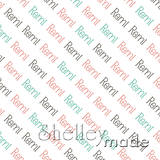 Remi - Diagonal Design - Slender Small