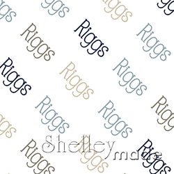 Riggs - Diagonal Design - Slender