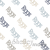 Riggs - Diagonal Design - Slender