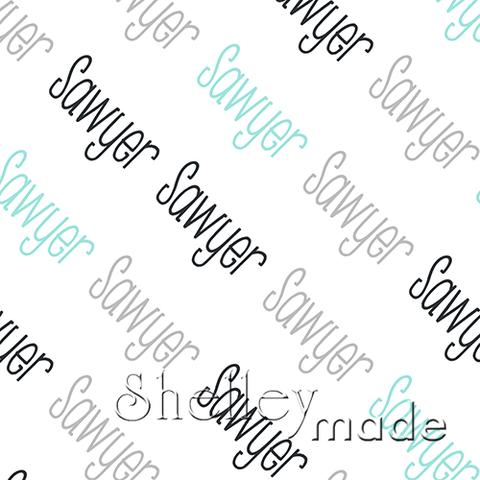 Sawyer - Diagonal Design - Slender