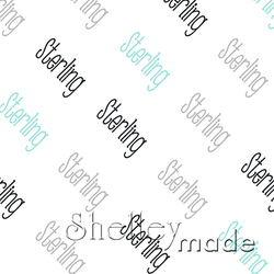 Sterling - Diagonal Design - Slender