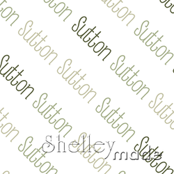 Sutton - Diagonal Design - Slender