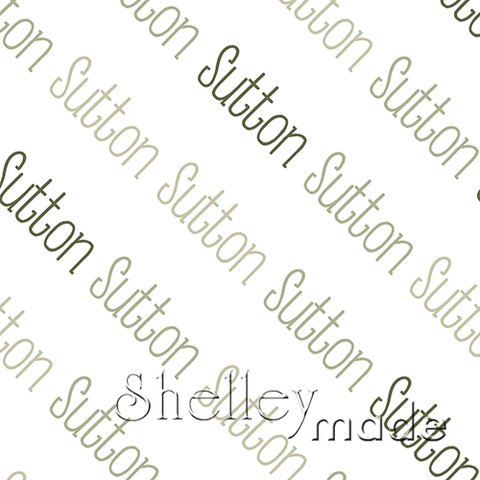 Sutton - Diagonal Design - Slender