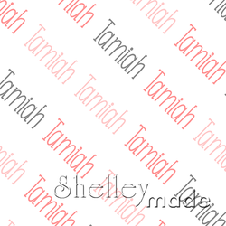 Tamiah - Diagonal Design - Slender
