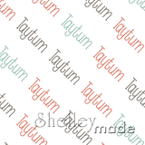 Taytum - Diagonal Design - Slender