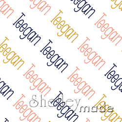 Teegan - Diagonal Design - Slender