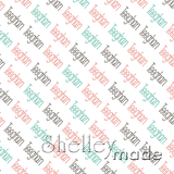Teeghan - Diagonal Design - Slender Small