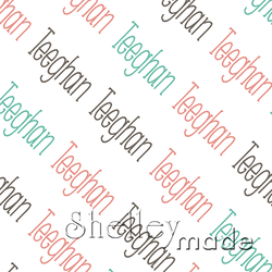 Teeghan - Diagonal Design - Slender
